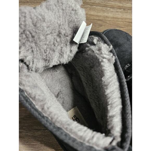 Ugg Neumel Chukka Men 3236 size 11 Black Wool Sherpa lined - Picture 9 of 10